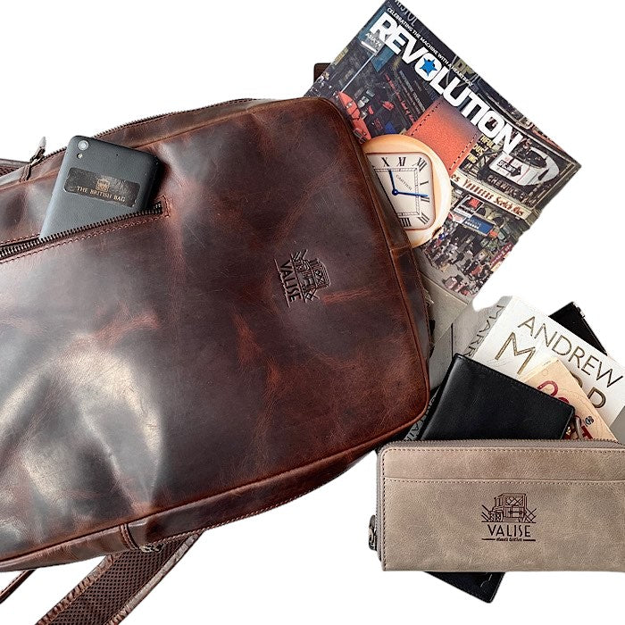 ビジネスバックパック アンティークブラウン