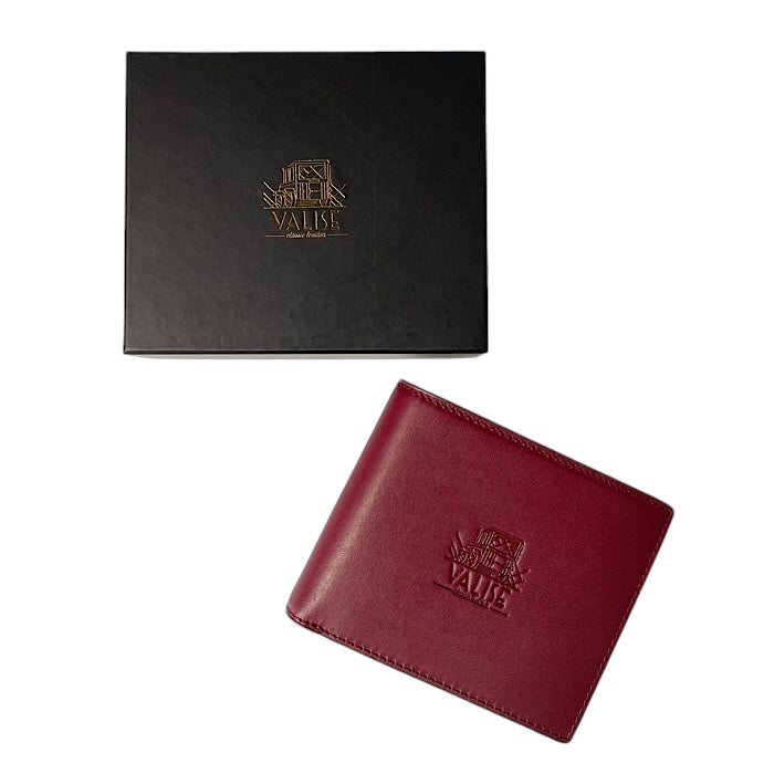 二つ折り財布VI ブラックチェリー