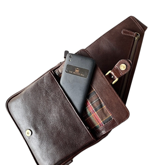 クロスボディ マホガニーブラウン