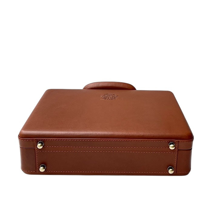 Medium ブリーフケース ゴールデンタン