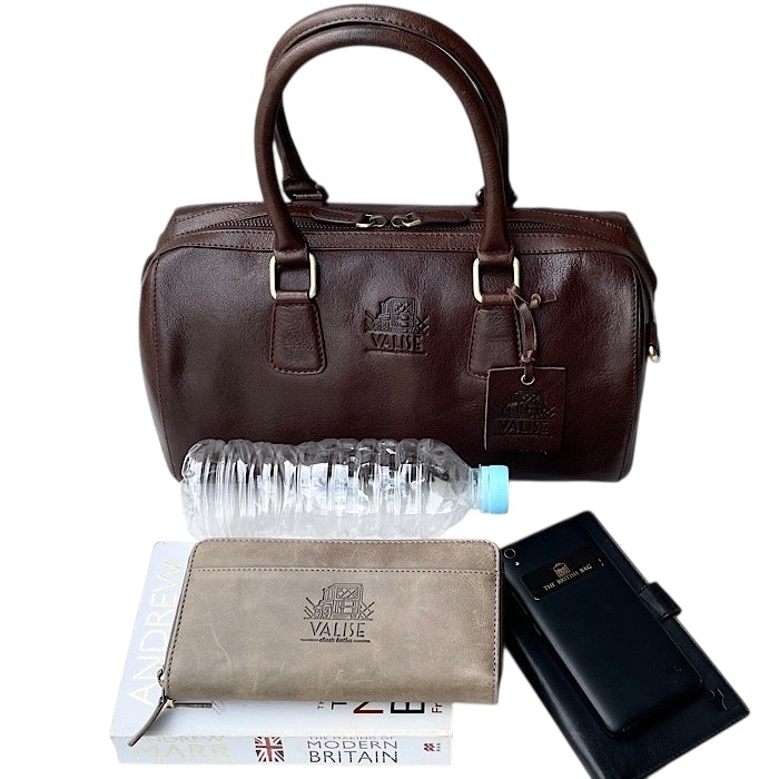 Small ボストン マホガニーブラウン