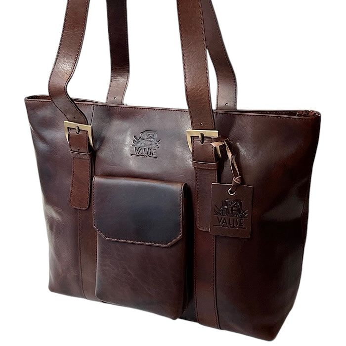 Wideトート ロイヤルブラウン