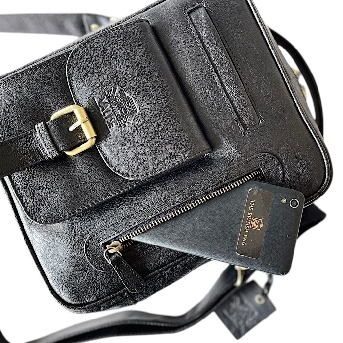 TALL ボックスサッチェル ブラックBuff