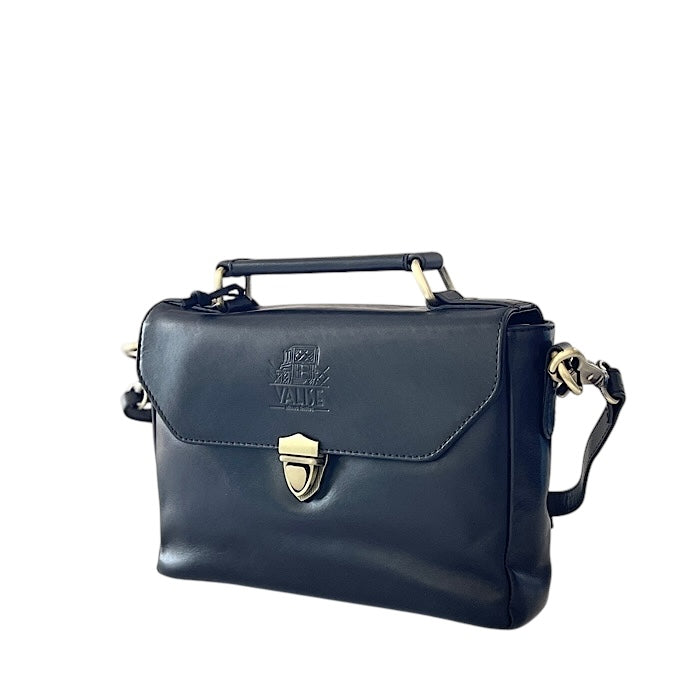 Square Satchel Sapphire Blue