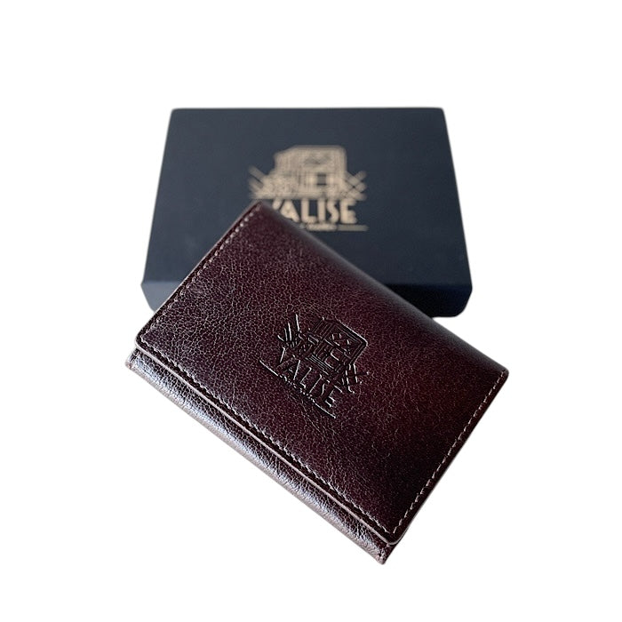 Valise名刺入れII マホガニーBuff