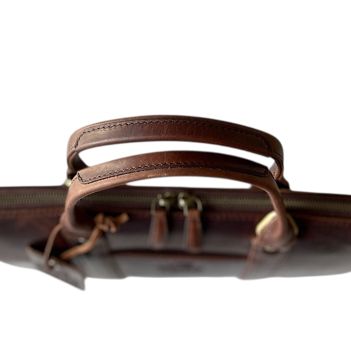 Small ビジネス アンティークブラウン