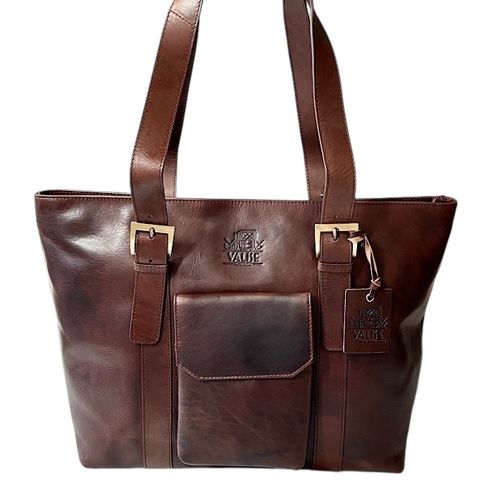 Wideトート ロイヤルブラウン