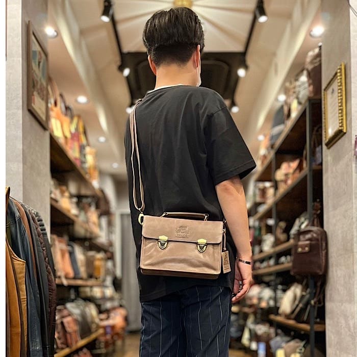 Mini サッチェル スモーキーグレイ