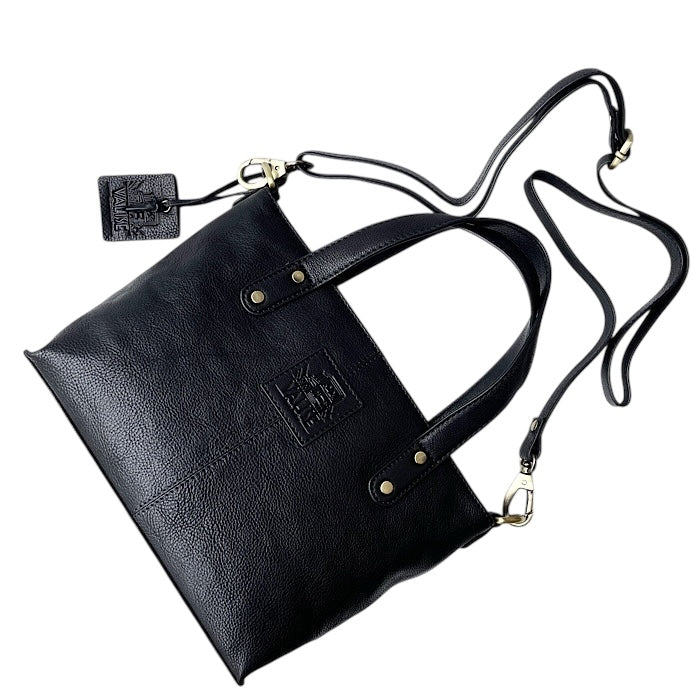 Small トート ウォッシュブラック