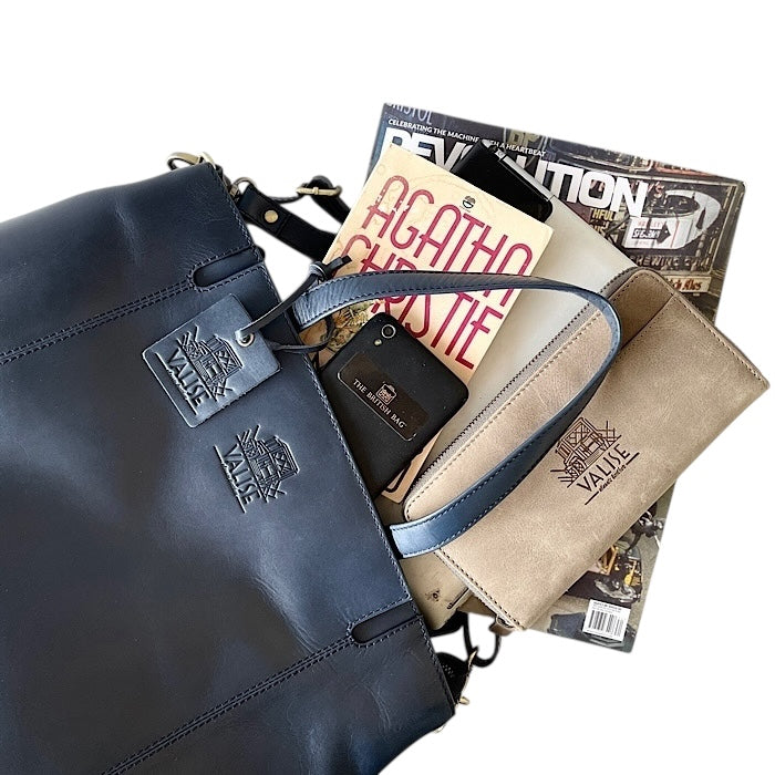 Medium 2wayトート サファイアブルー