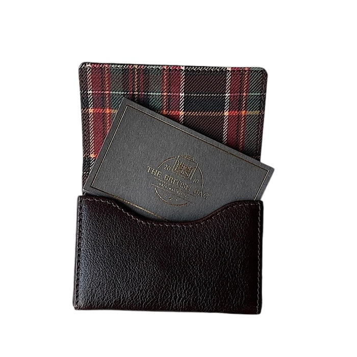 Valise名刺入れ マホガニーBuff