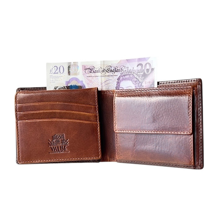 Bifold wallet brown/cognac