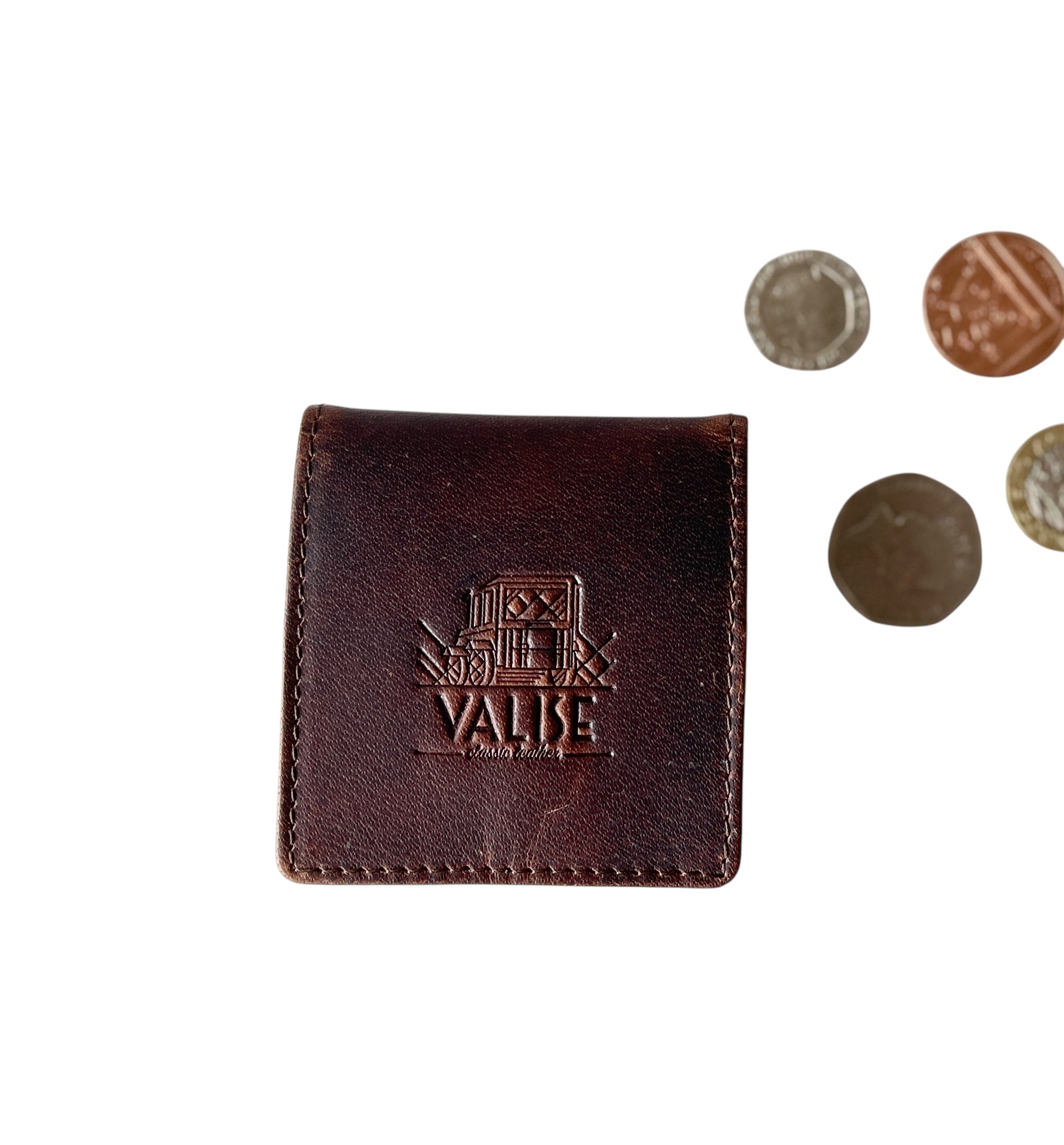 Valiseコインケース アンティークブラウン