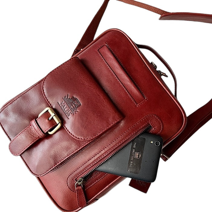 TALL ボックスサッチェル ラスティ