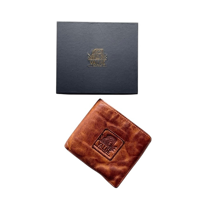 Bifold Wallet (No Coin Case) Dessert Tan