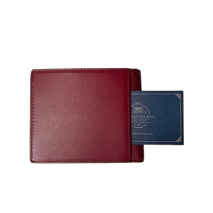 二つ折り財布VI ブラックチェリー