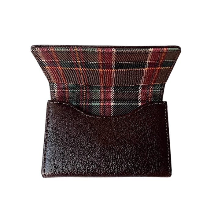 Valise名刺入れ マホガニーBuff