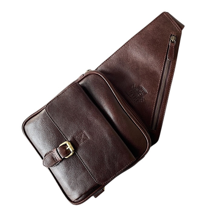 クロスボディ マホガニーブラウン