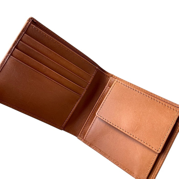 二つ折り財布VI ゴールデンタン