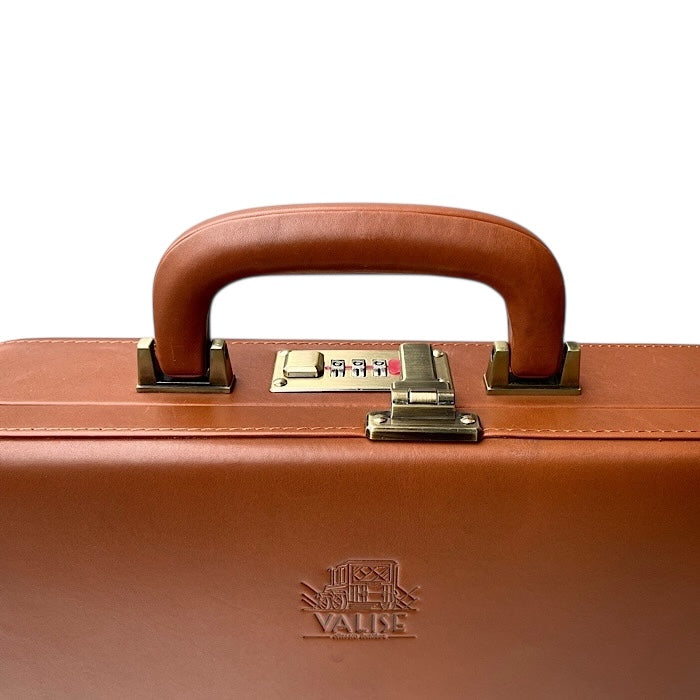 Medium ブリーフケース ゴールデンタン