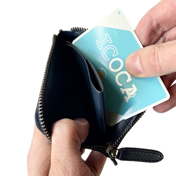 Valise Coin Card Case Sapphire Blue