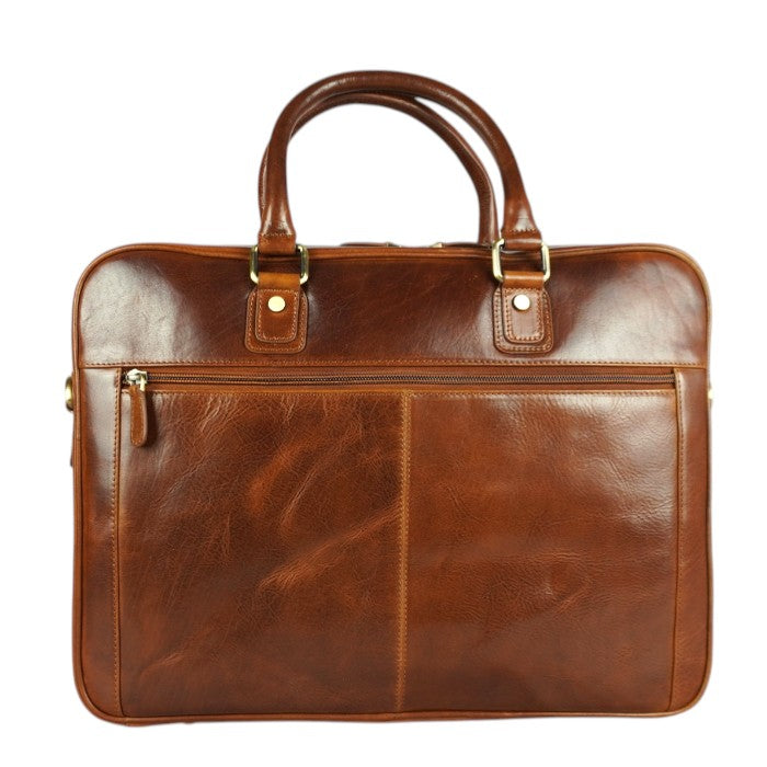 ビジネスバッグ コニャック