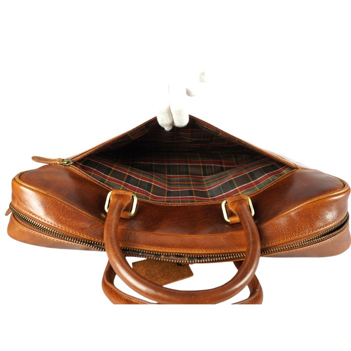 ビジネスバッグ コニャック