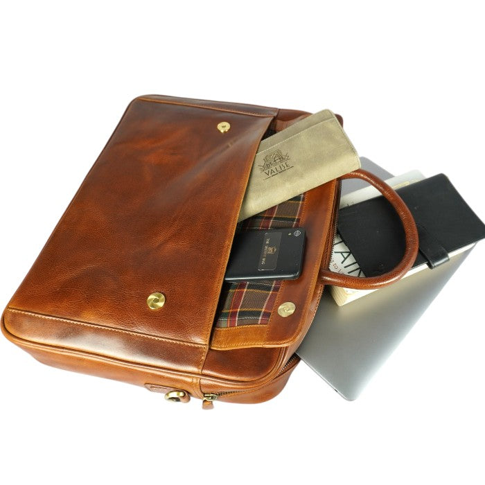 ビジネスバッグ コニャック