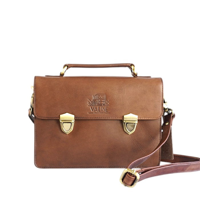 Mini サッチェル ロイヤルブラウン