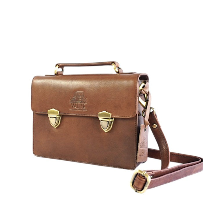 Mini サッチェル ロイヤルブラウン