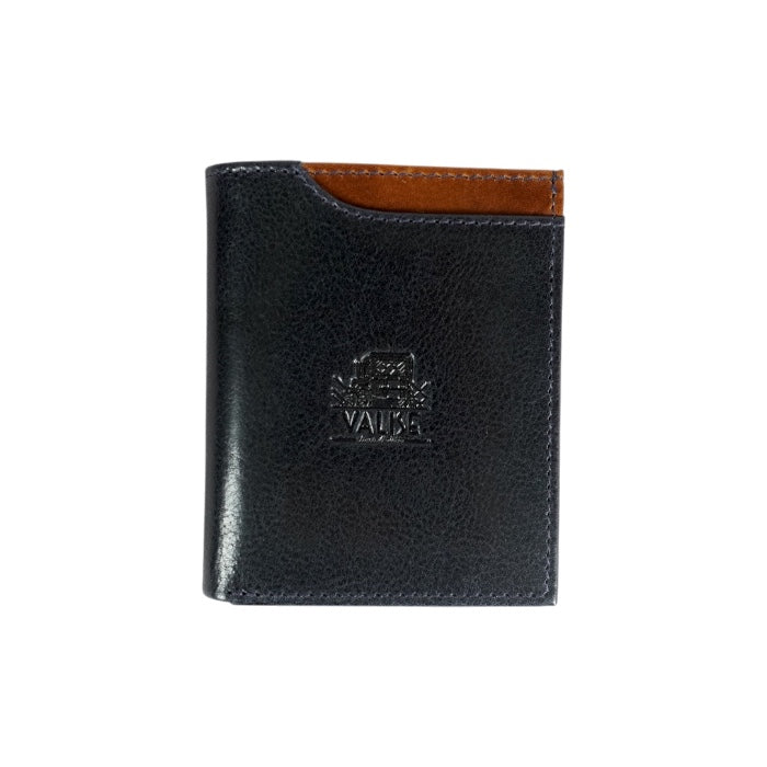 Tri-fold wallet royal brown
