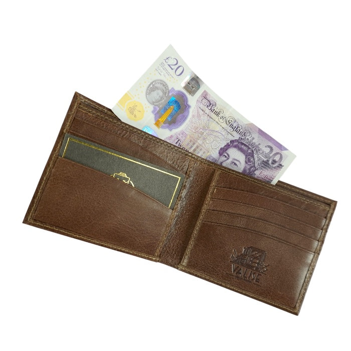 Bi-fold wallet (without coin purse) Golden Tan