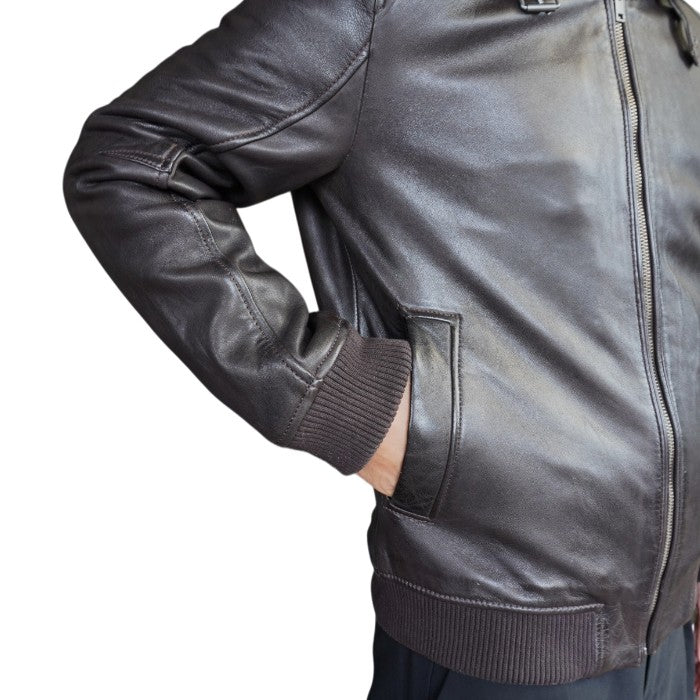【数量限定】Jason Brown /British Classic Leather Jacket
