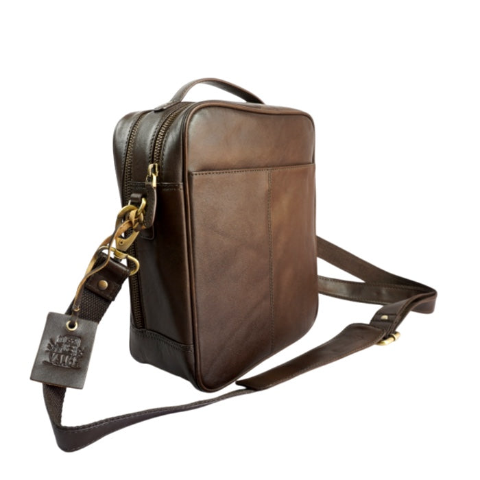 TALL Box Satchel Racing Green