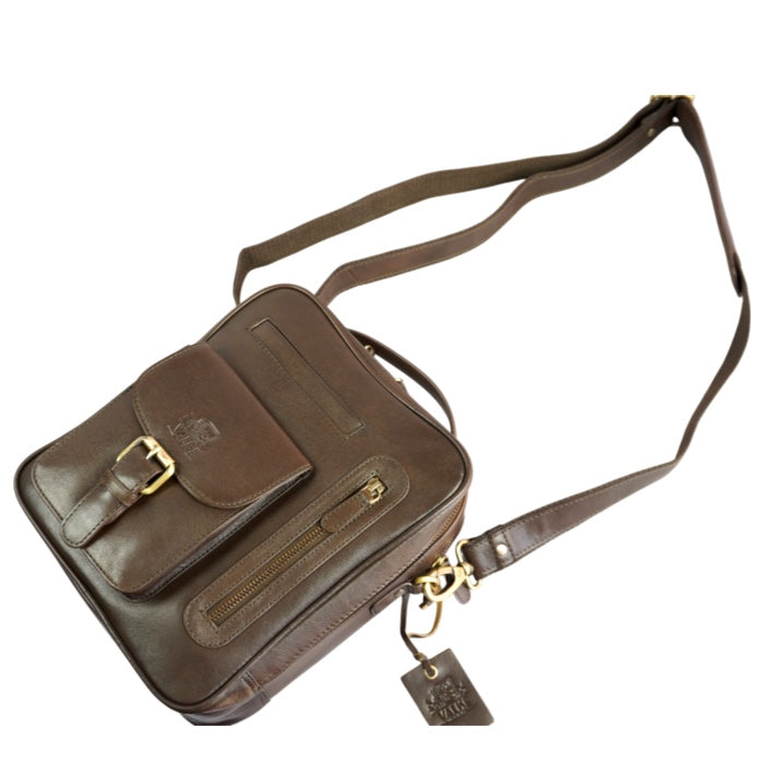 TALL Box Satchel Racing Green