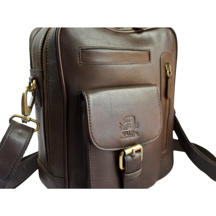 TALL Box Satchel Racing Green