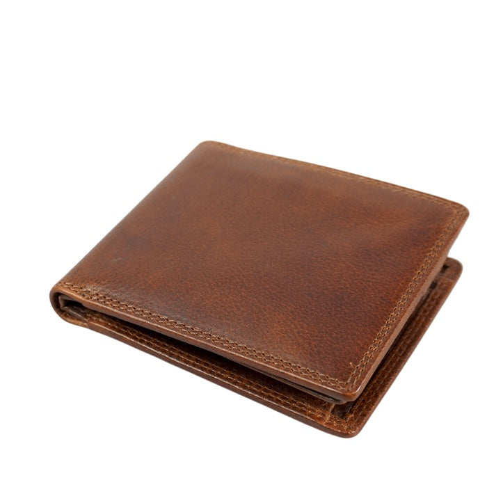 Ashwood Leather Wallet 1881 Chestnut