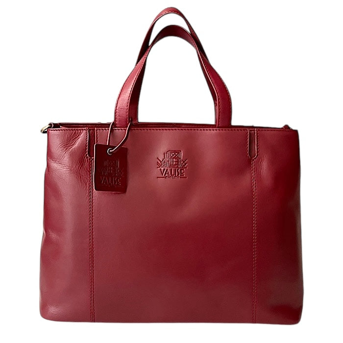 Medium 2wayトート ブラックチェリー