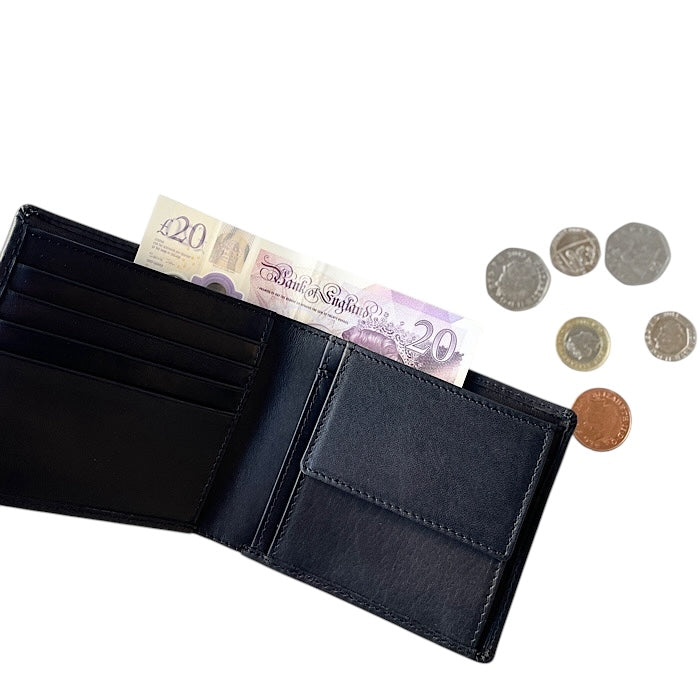 二つ折り財布VI イートンブラック