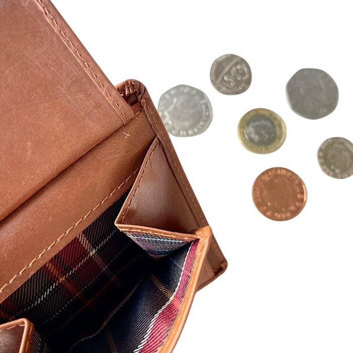 二つ折り財布VI ゴールデンタン