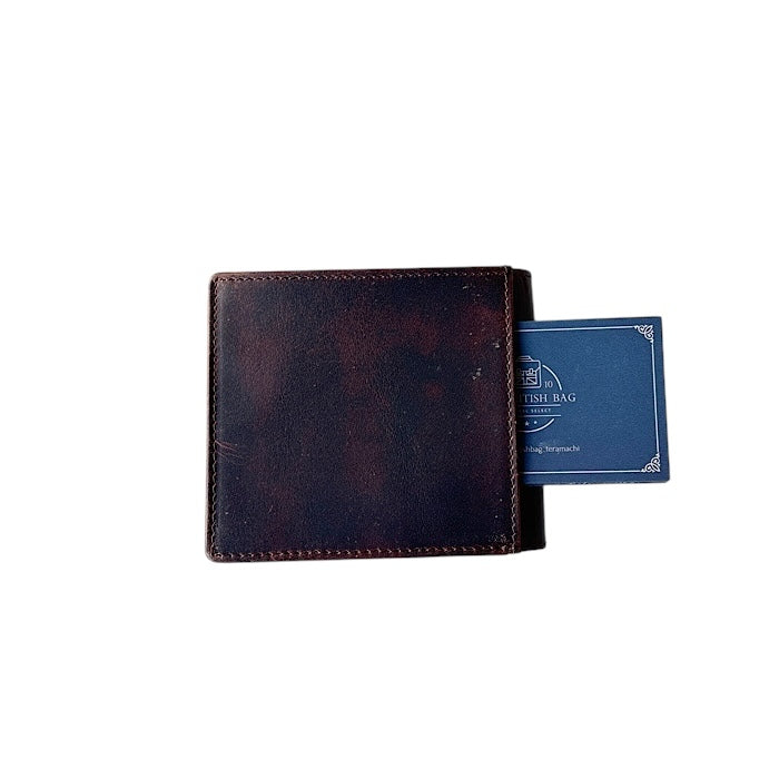 二つ折り財布VI アンティークブラウン