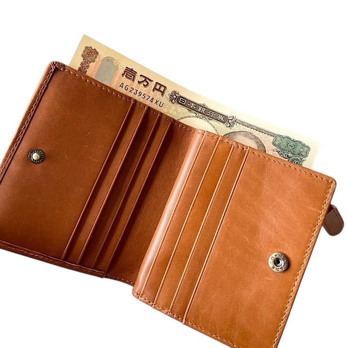 SMALL WALLET ゴールデンタン