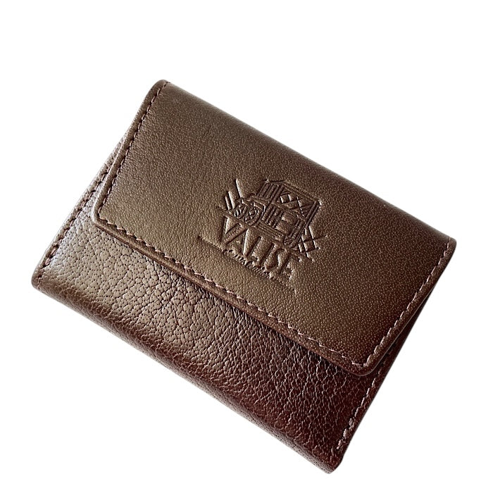 三つ折り財布 マホガニーブラウン