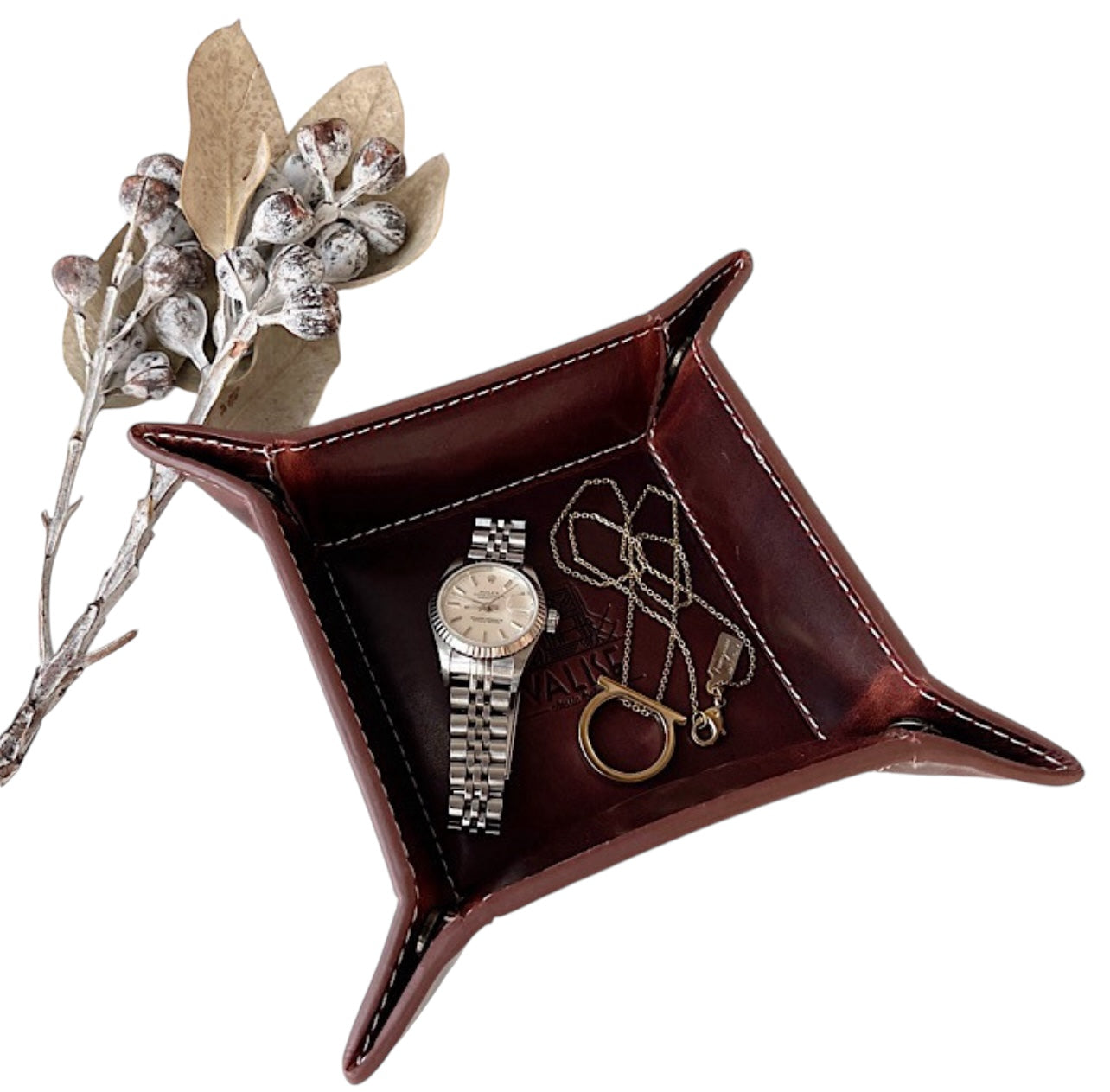 【数量限定】Valiseトレイ アンティークブラウン