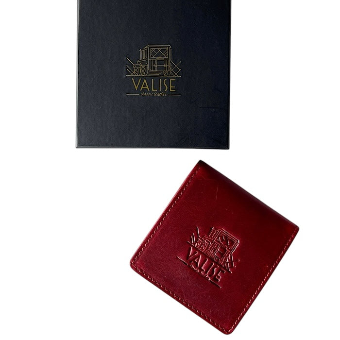 Valise Coin Case Black Cherry