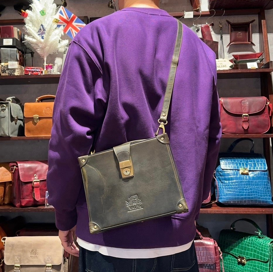 Mini ブリーフケース レーシンググリーン