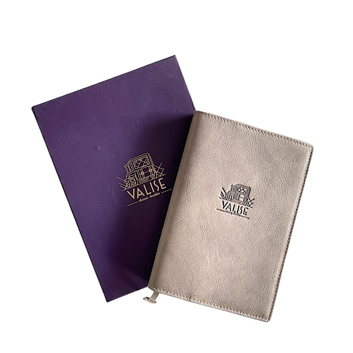 【数量限定】Valiseブックカバー スモーキーグレイ