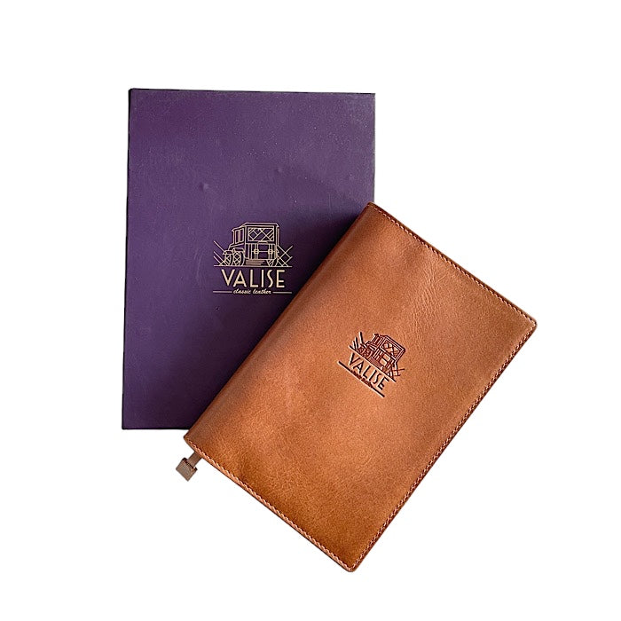 【数量限定】Valiseブックカバー ゴールデンタン