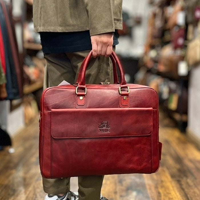 ビジネスバッグ ブラックチェリー