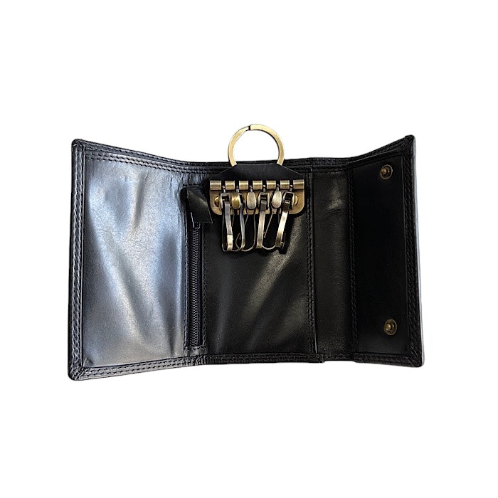 財布付きキーケースII イートンブラック